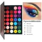 MYUANGO Color Studio Eyeshadow Palette, Highly Pigmented 35 Shades Matte and Shimmers Makeup Palette, Waterproof Blendable Eye Shadow, Cruelty- Free Makeup Pallet - Image 5
