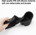 Yumzeco Compatible with 2022 2023 2024 2025 2026 Tesla Model S/X Cup Holder Insert, Center Console Cup Holder Inserts for 2022-2026 Model S/X Plaid/Long Range Accessories - Image 7