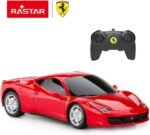 RASTAR Remote Control Car - 1/24 Scale Ferrari 458 Italia Model Toy Car - Red - Image 2