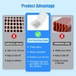 Tire Repair Nails Kit for Car/Motorcycle/Truck, Fast Self-Service Tire Repair Tools, Screw in Tire Repair Plugs with Box and Screwdriver, Vacuum Tire Repair Kits Spiral Rubber Nails (20, S) - Image 5
