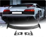 Dry Carbon Spoiler Compatible for Audi R8 V10 GT Performance Coupe 2021-2023 Car Rear Wing Trunk Spoiler Lip Accessories - Image 2