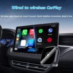 Mini Wireless CarPlay Adapter for Aston Martin DB12 2024 2025, Wired Car Play to Wireless Plug & Play Auto Connect CarPlay Adapter,A-Silver - Image 2