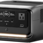 EF ECOFLOW Portable Power Station RIVER 3 Plus, 286Wh/12800mAh LiFePO4 Battery, 3 Up to 1200W AC Outlets,