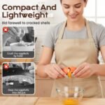 2026 New Egg Shell Opener, Stainless Steel Egg Cracker Tool, Multifunctional Eggs Separator for Raw and Hard Boiled Eggs Peeler Shell Remover, Kitchen Gadget (Orange 2pcs) - Image 2