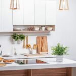 Winlyn 2 Pack Small Potted Eucalyptus Plant Artificial Plants Green Boxwood Rosemary Greenery in Modern Concrete Plant Pots - Image 5