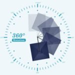 HOTIME10x10ft Large Cantilever Patio Umbrellas - Upgrade and Intensify - with 360 Rotation and 5 Angles Adjustment - Aluminum Offset Pool Umbrella Square Outdoor Umbrella for Patio Garden Deck Pool, Dark Blue - Image 5