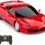 RASTAR Remote Control Car - 1/24 Scale Ferrari 458 Italia Model Toy Car - Red