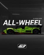 Nifeliz S63 Hypercar Model Building Set, 1:8 Scale Collectible Racing Car for Adults, Build and Display Race Car Model for Home or Office Décor, Gift for Motorsport Fans (3,699 PCS, NF10283) - Image 4