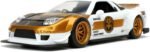 Jada Toys Power Rangers 1:24 2002 Honda NSX Type-R Japan Spec Die-cast Car with 2.75" White Ranger Figure, Toys for Kids and Adults - Image 6