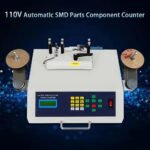 Automatic SMT SMD Parts Counter, AC 110V 25W SMT SMD Parts Counting Machine with Leak Detection and LCD Display for Any Size Belt Wheel - Image 4