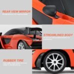 1:24 Scale Remote Control Car for McLaren Senna, 2.4GHz Model RC Cars, Electric Sport Racing Hobby Vehicle Gift for Adults, Kids, Boys, Girls - Orange - Image 5