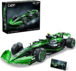 CaDA C64010W Kick Sauber F1 Team C44 Racing Building Set,MOC 1:8 F1 Building Block Car,Formula 1 Championship Super Car Model for Adults (2553pcs)