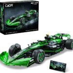 CaDA C64010W Kick Sauber F1 Team C44 Racing Building Set,MOC 1:8 F1 Building Block Car,Formula 1 Championship Super Car Model for Adults (2553pcs)