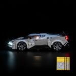 LED Lighting Compatible with Lego 77240 Bugatti Centodieci Hyper Sports Car,RC Light Kit Compatible with Lego Speed Champions 77240,NOT Included The Model Set - Image 7