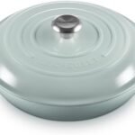Le Creuset Enameled Cast Iron Signature Braiser, 3.5 qt., Sea Salt