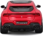 Bburago | 1/24 Ferrari - Purosangue SUV - Red | Scale Model Car for Children | Ages 3+ | 26030 - Image 6