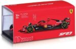 Bburago 1:24 SFR Scuderia Ferrari SF-23 (2023) Diecast #16 Charles Leclerc 18-26808 - Image 5