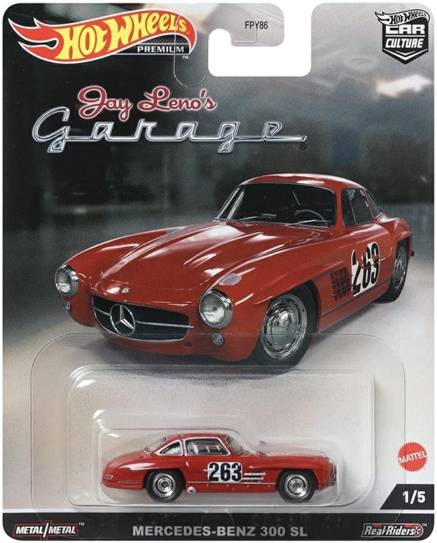 61Xzx-ytv0L._AC_SL1220_.jpg Hot Wheels Mercedes Benz, Red (FPY86) - Image 1