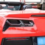 Rear Tail Lights Lamp Cover Trim Compatible with Chevrolet Corvette Stingray C7 Z51 Z06 2014-2019, ABS Tail Light Lamp Cover Guard Trim, Set of 4 - Image 8