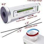 Adjustable Magnetic Gauge Tool Camber Alignment Tool Strut Wheel Alignment Tool for Truck Car RV Tire Repair(1pcs) - Image 2