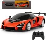 1:24 Scale Remote Control Car for McLaren Senna, 2.4GHz Model RC Cars, Electric Sport Racing Hobby Vehicle Gift for Adults, Kids, Boys, Girls - Orange