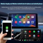 Wireless Carplay Adapter for Lexus LX 600 Ultra Luxury 2022 2023 2024 2025 2026, Plug and Play Car Play Wireless Adapter, 2 in 1 CarPlay Accessories, Auto Reconnect,Silver - Image 2