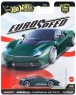 Hot Wheels Euro Speed Premium Collection, Die-Cast Cars Set, Bugatti Bolide, Aston Martin, Ferrari, McLaren, 5-Pack Luxury Sports Cars FPY86-961L - Image 4