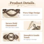 4 Pack Vintage French Barrette Hair Clips, 2026 New Hair Clip Accessories for Women, Strong Hold No Slip Styling (Style A) - Image 6