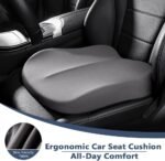 REVXON Car Seat Cushion for Aston Martin DB12 2024, Ergonomic Memory Foam Cushion for Driving & Long Trips, Breathable Design, Non-Slip Bottom, for Car & Office Chairs,A Greenish Blue - Image 2
