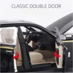 Toy car Model 1/18 for Rolls Royce Phantom Alloy Luxy Car Model Diecast Toy Collection Sound Light Kids Gift (Color : Black) - Image 3