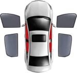 Car Side Window Sunshades for Lexus LX 570/600/FSport/600 Ultra Luxury 2022-2025-pr,Magnetic & Clip-on Breathable Mesh UV Protection Sunshades,Privacy & Heat Insulation for Travel Camping