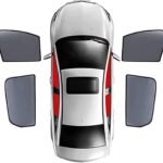 Car Side Window Sunshades for Lexus LX 570/600/FSport/600 Ultra Luxury 2022-2025-pr,Magnetic & Clip-on Breathable Mesh UV Protection Sunshades,Privacy & Heat Insulation for Travel Camping