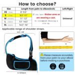 mosago kids arm sling, Lightweight & Breathable Medical Sling with Adjustable Shoulder Strap, Shoulder Mesh Immobilizer Slings for Elbow Injury/Torn Rotator Cuff/Wrist Injury/Surgery, Right or Left - Image 3