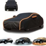 Car Cover Waterproof for Bentley Bentayga EWB, All Weather Full Exterior Rain Sun Protect, Car Covers for Automobiles with Door Zipper Z0304