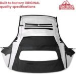 Sierra Auto Tops Replacement Convertible Soft Top with Heated Glass Window, fits Ford Mustang, Shelby, and GT500 Models 2005-2014, Premium Grade Sailcloth Vinyl, Black - Image 5