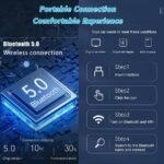 Wireless Carplay Adapter for Lexus LX 600 Ultra Luxury 2022 2023 2024 2025 2026, Plug and Play Car Play Wireless Adapter, 2 in 1 CarPlay Accessories, Auto Reconnect,Silver - Image 6