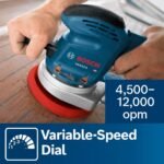 BOSCH GEX33-6N 6 In. Multi-Hole Random Orbit Sander/Polisher - Image 7