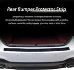 Car Rear Bumper Protector for Ferrari SF90 Stradale 2019 2020 2021 2022 2023 2024 2025 2026, Anti-Scratch Auto Trunk Door Entry Protection Strip, Bumper Protection Strip for Most Cars, SUVs - Image 5