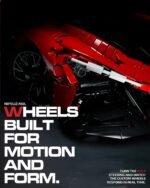 Nifeliz ASIL Sports Car Building Set, 1:8 Scale Advanced Collectible Car Model Set for Adults, Display Gift for Racing Fans (4099 PCS, NF10293) - Image 3