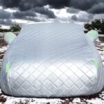 Winter Heavy Duty Car Cover for Range Rover Autobiography 2022-2025 Hail Protector Truck Outdoor Car Covers Anti-Hail Waterproof All-Weather Protection, Reflective Strips Thickened
