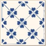 Spanish Portuguese Azulejo Style Peel and Stick Backsplash Tile Stickers Set of 16 pcs(3.9_32)
