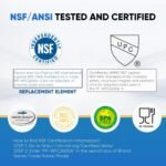 PUREPLUS 4204490 Replacement For Sub Zero, Sub-Zero 4204490, 4290510 Refrigerator Water Filter, 3 Pack - Image 3