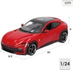 Bburago | 1/24 Ferrari - Purosangue SUV - Red | Scale Model Car for Children | Ages 3+ | 26030 - Image 3