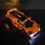 LED Light Kit Compatible with Lego Lamborghini Huracán Tecnica Orange 42196 (Lights Only, No Models), Creative Decor Light Compatible with Lego Lamborghini Huracán Tecnica Orange - Image 3