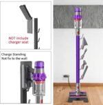 Vacuum Stand for Dyson V15 V10 V8 V7 V6, Stable Metal Vacuum Attachment Holder, Cordless Vacuum Cleaners Docking Station for Dyson, Brushed Black - Image 7
