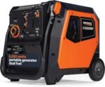 Generac 5,200-Watt Dual-Fuel Portable Inverter Generator - Gas and Propane Compatible - Quiet Operation - Clean, Stable Power - CA Compliant - Great for Home Backup, Camping, and RV Use