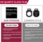 Never Fade Alfa Romeo Door Light Logo, Projection Ghost Shadow Welcome Puddle Light Compatible with Stelvio Mito Giulietta Giulia 147 159 Accessories (White) - Image 2