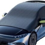 Car Snow Cover for Aston Martin Vantage F1 Edition, with Side Window and Rearview Mirror Protector, Durable Magnetic Winter Frost Hail Guard