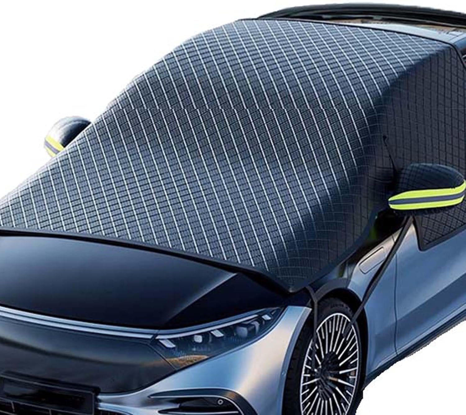 715wLzvEWL._AC_SL1500_.jpg Car Snow Cover for Aston Martin Vantage F1 Edition, with Side Window and Rearview Mirror Protector, Durable Magnetic Winter Frost Hail Guard - Image 1