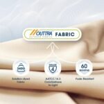 wikiwiki 10x10 FT Cantilever Patio Umbrella, Offset Umbrella Outdoor Patio with 360° Rotation and Unlimited Tilting System, Heavy Duty Umbrella with Cross Base, Beige - Image 2